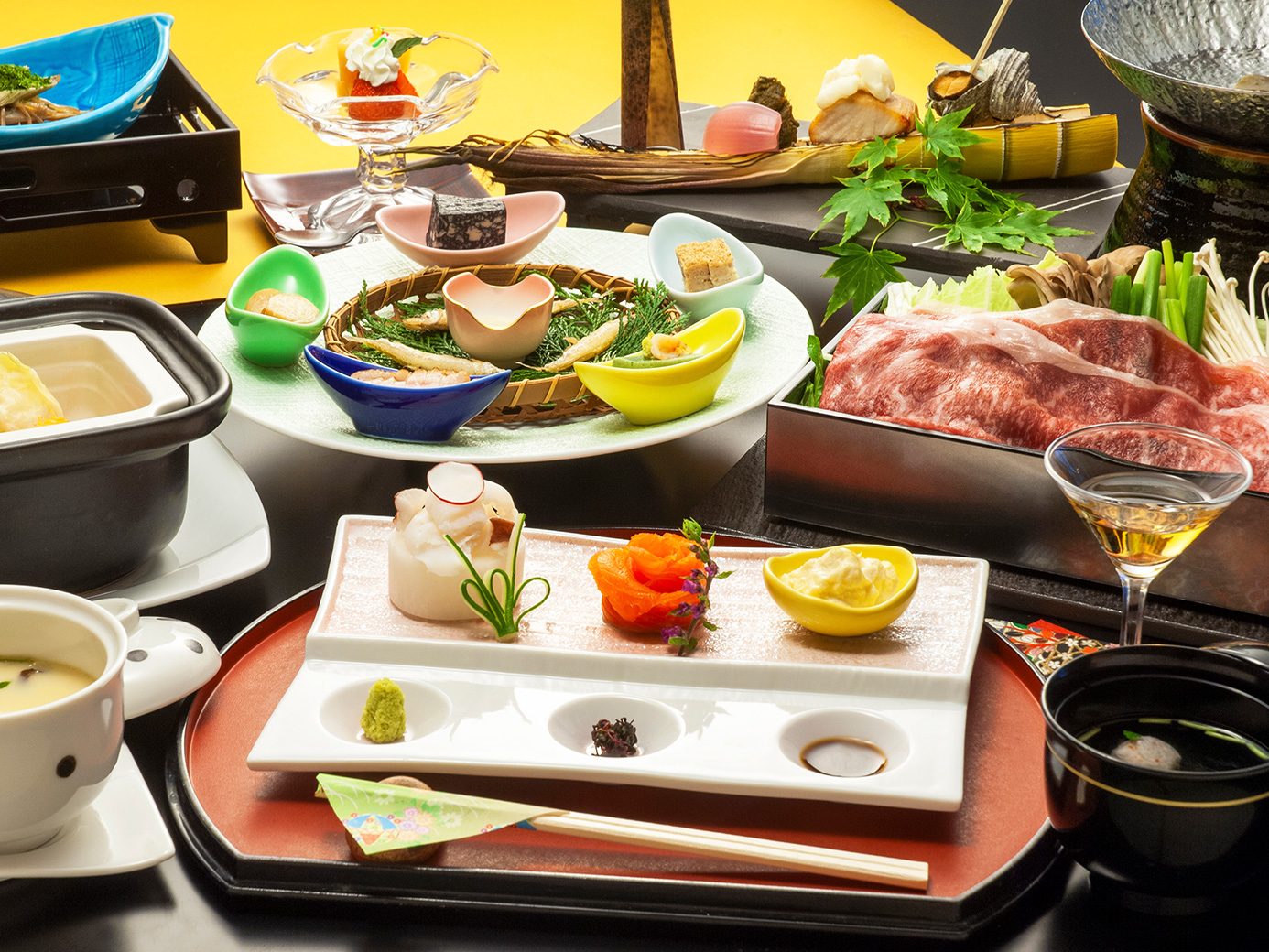 地元食材で彩る会席