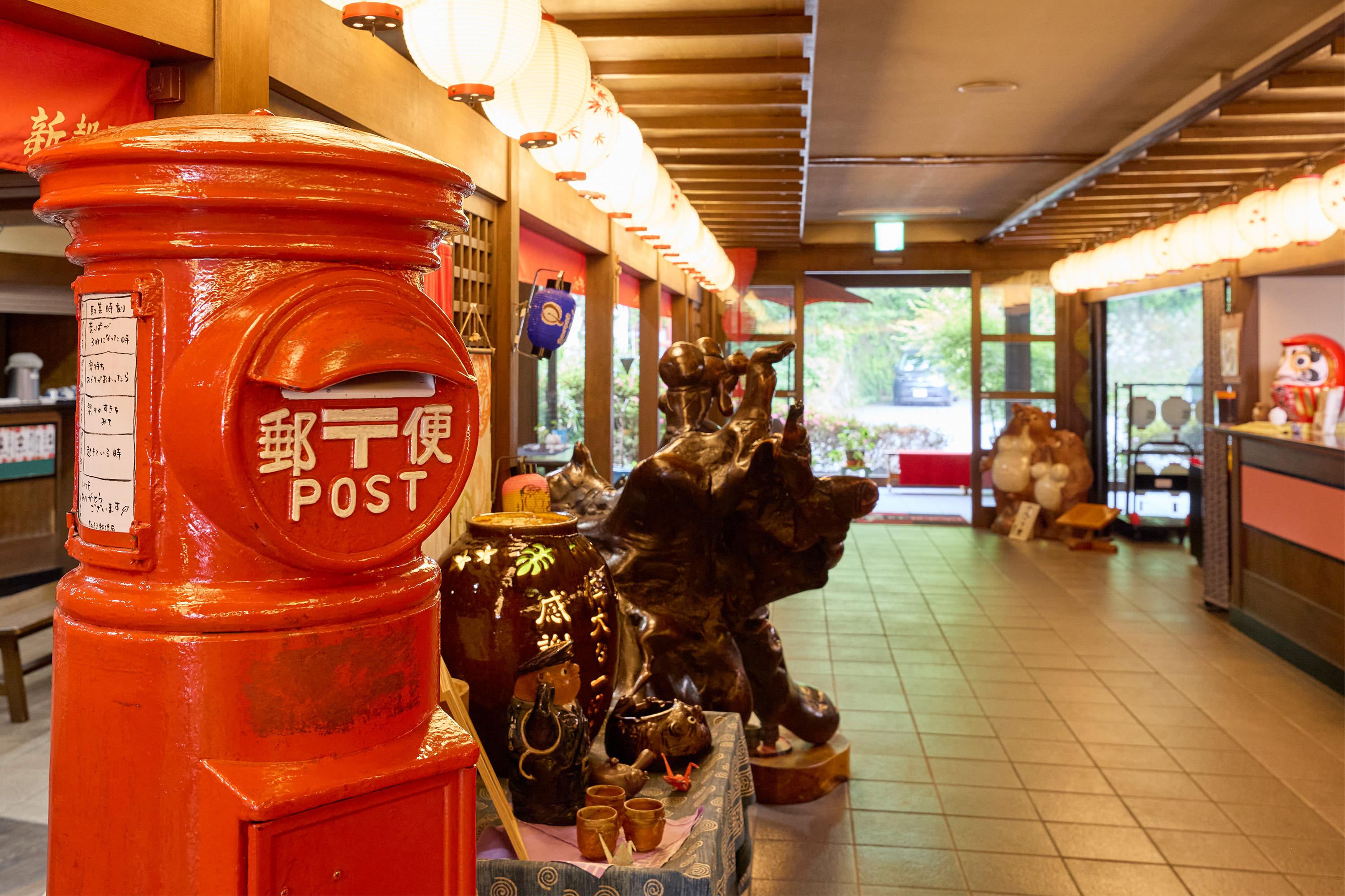 伊香保温泉「いかほ秀水園」の館内風景